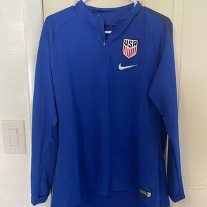 Nike USWNT Soccer 1/4 Zip Jacket